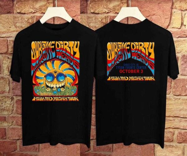 Sublime Dirty With Rome High and Mighty Tour 2021 T Shirt