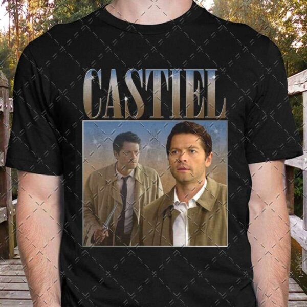 Supernatural Castiel Misha Collins Shirt