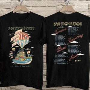 Switchfoot T Shirt Fantastic Traveling Music Show Tour 2019