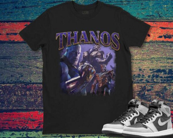 Thanos Poster Marvel T Shirt