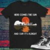 The Beatles Band Here Comes The Sun And I Say Its Alright Rock T Shirt
