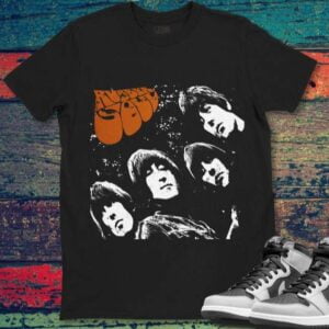 The Beatles Rubber Soul Logo Rock Band T Shirt