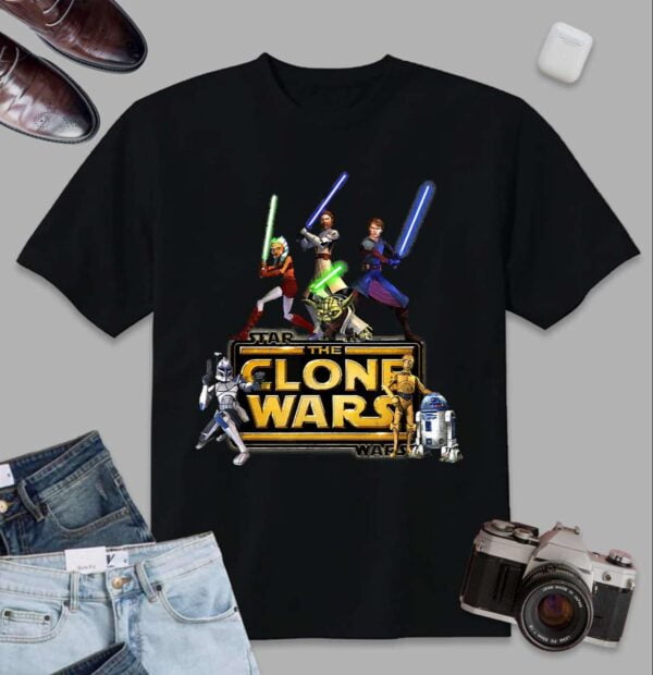 The Clone Wars Jedi Star Wars T Shirt