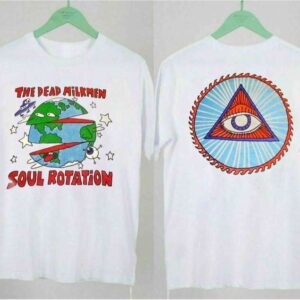 The Dead Milkmen Rock Band Soul Rotation Tour Concert T Shirt