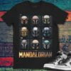 The Mandalorian Star Wars Bounty Hunter Helmet T Shirt