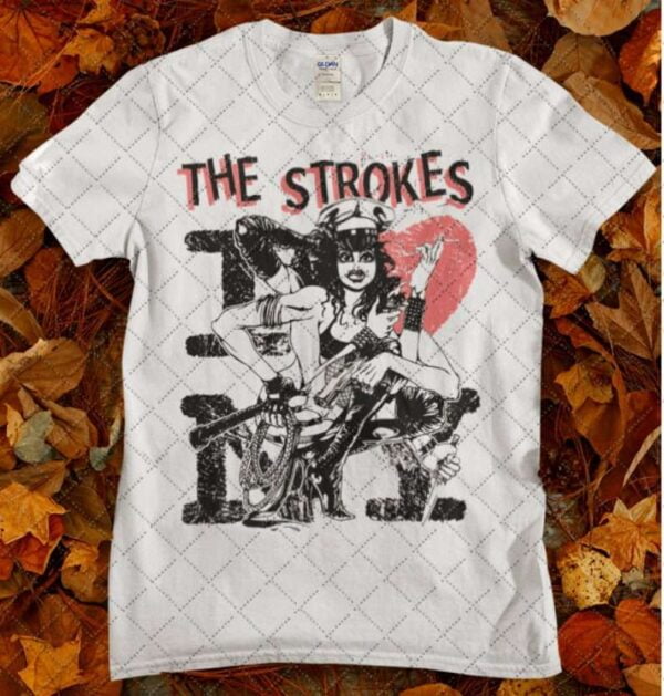 The Strokes T Shirt I love New York