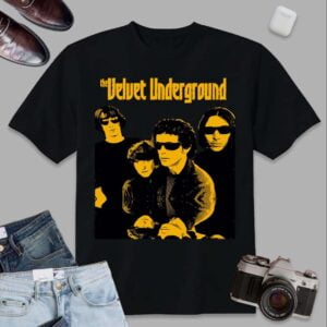 The Velvet Underground T Shirt Rock Band