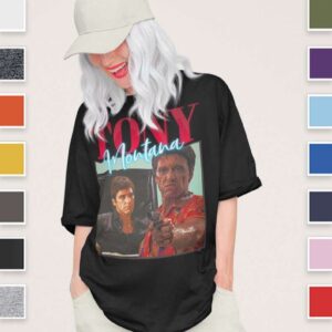 Tony Montana Scarfaace Al Pacino T Shirt