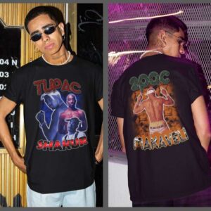 Tupac Shakur T Shirt 2Pac Makaveli