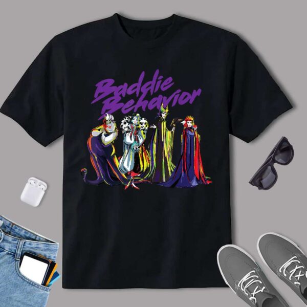 Villains Baddie Behavior Disney Unisex T Shirt