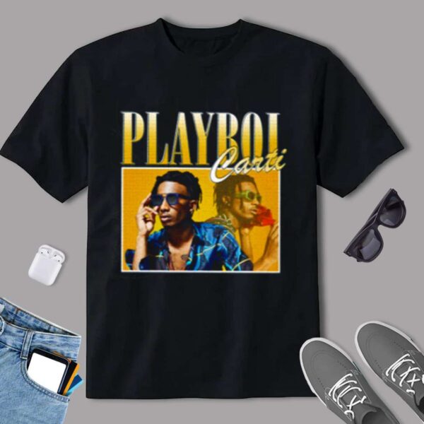 Vintage Playboi Carti T Shirt Rapper Hip Hop