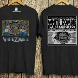 Vintage White Zombie La Sexorcisto Devil T Shirt