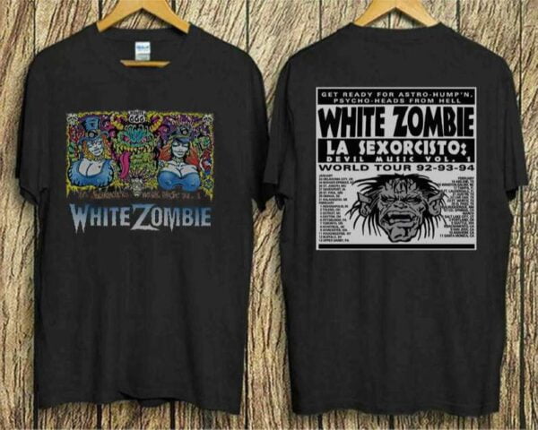 Vintage White Zombie La Sexorcisto Devil T Shirt