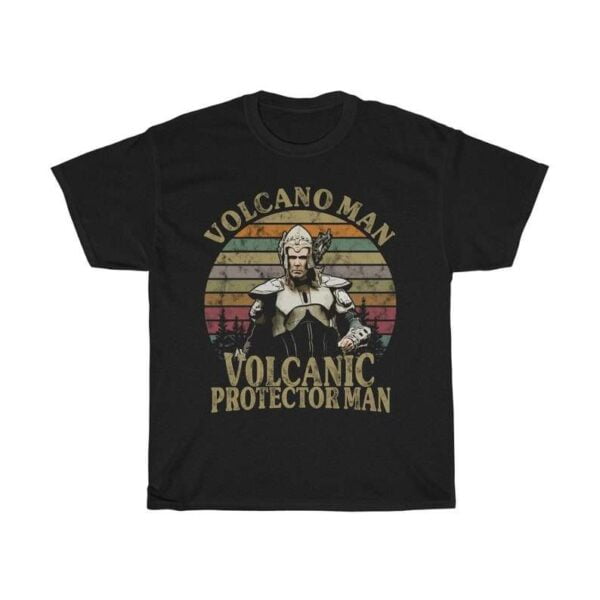 Volcano Man T Shirt Volcanic Protector Man Fire Saga Eurovision Song Contest