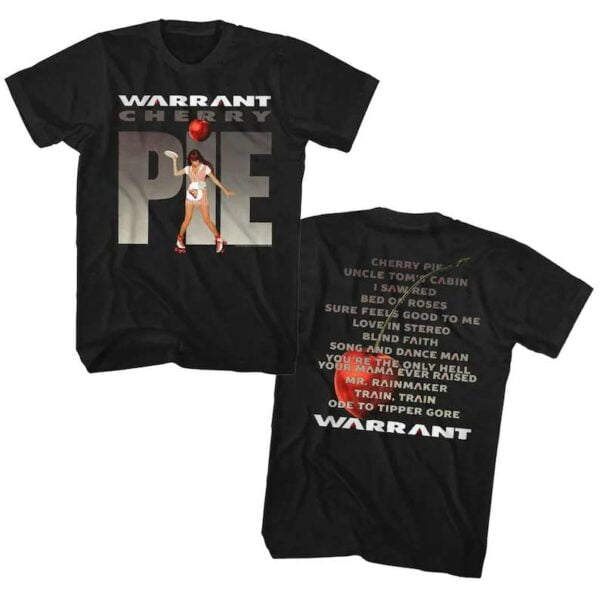 Warrant Cherry Pie Album T Shirt