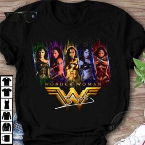 Wonder Woman 1984 Gal Gadot Signature T Shirt