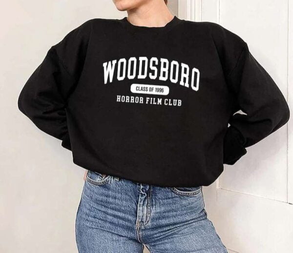 Woodsboro Sweatshirt Horror Movie T Shirt