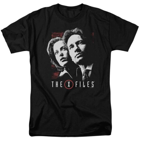 X Files Mulder and Scully T Shirt