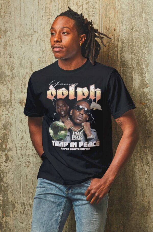 Young Dolph Rapper Black T Shirt