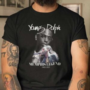 Young Dolph Rapper T Shirt Memphis Legend