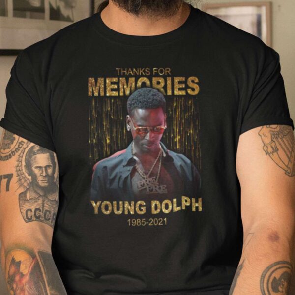Young Dolph T Shirt Thanks For Memories