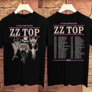 ZZ Top Tour T Shirt A Celebration With Zz TOP