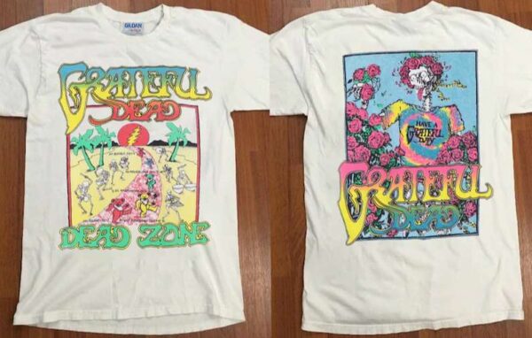 1989 Grateful Dead Dead Zone Tour T Shirt