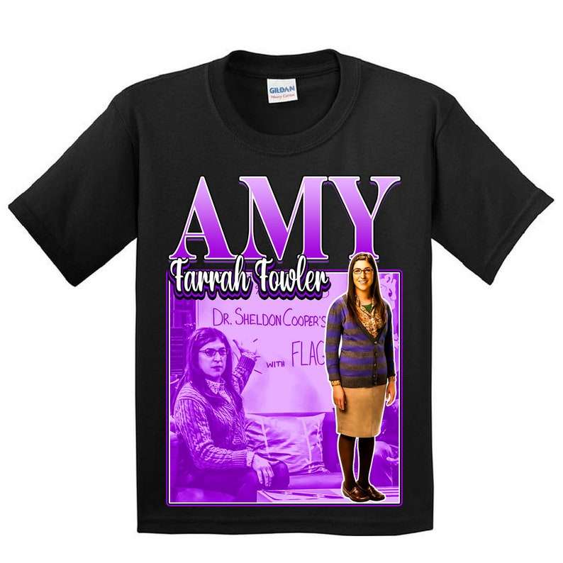 Amy Farrah Fowler T Shirt Big Bang Theory
