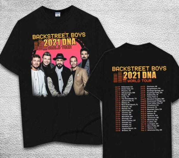 Backstreet Boys DNA World Tour 2021 T Shirt