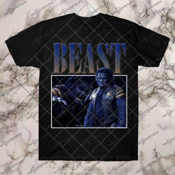 Beast X Men Black T Shirt