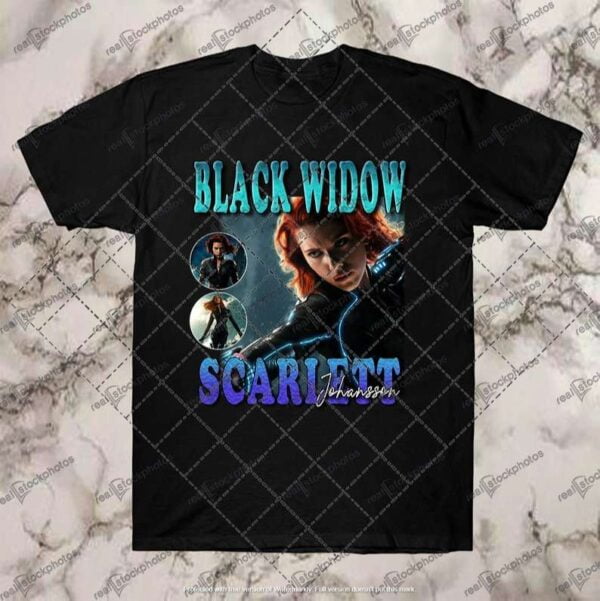 Black Widow Scarlett Johansson Shirt