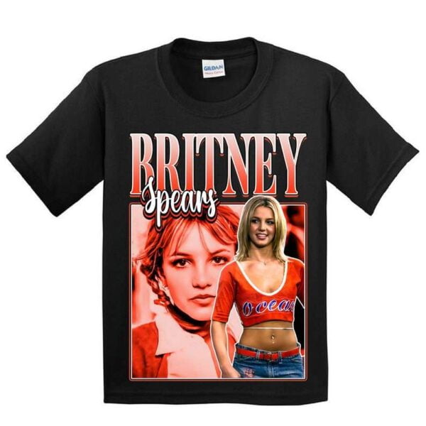 Britney Spears Singer Vintage Black T Shirt