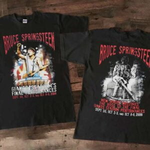 Bruce Springsteen Giants Stadium Final Performance Tour T Shirt