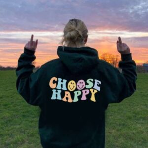 Choose Happy Tumblr T Shirt