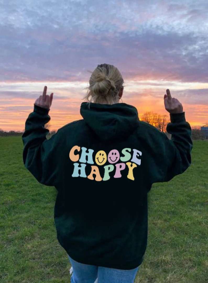 Choose Happy Tumblr T Shirt