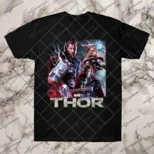 Chris Hemsworth Thor Black T Shirt