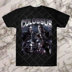 Colossus X Men Black T Shirt