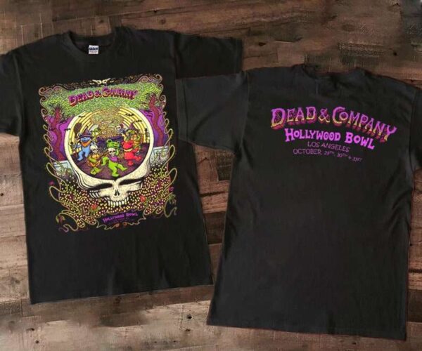 Dead And Company Hollywood Bowl Tour 2021 Los Angeles October 29th 30th 31st T Shirt