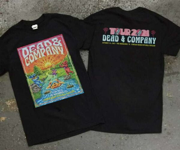 Dead and Company The Woodlands TX Houston Tour 2021 T Shirt