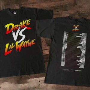 Drake vs Lil Wayne Tour Concert T Shirt