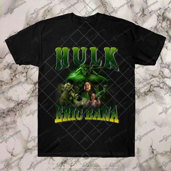 Eric Bana Hulk Black T Shirt