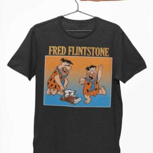 Fred Flintstone T Shirt The Flintstones Cartoon