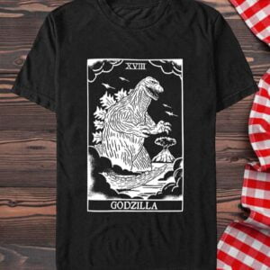 Godzilla Tarot Card T Shirt