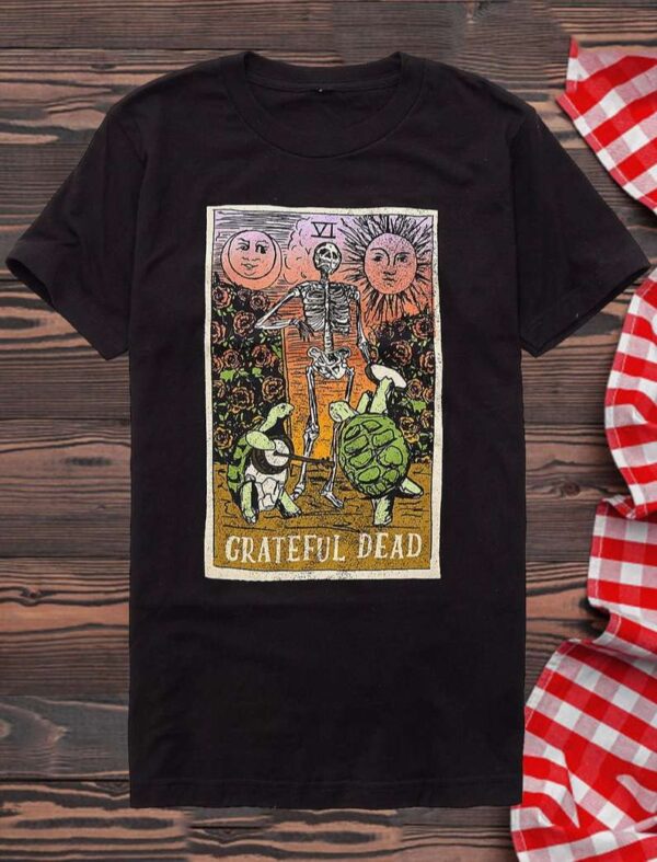 Grateful Dead Tarot Card Girls T Shirt
