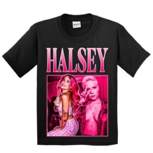 Halsey Singer Vintage Black T Shirt