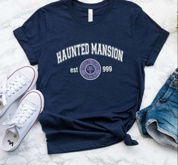 Haunted Mansion T Shirt Welcome Foolish Mortals