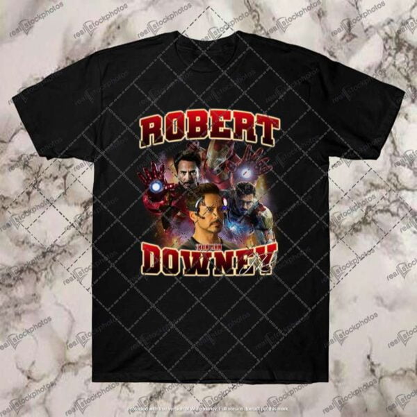 Iron Man Tony Stark Robert Downey Jr Shirt
