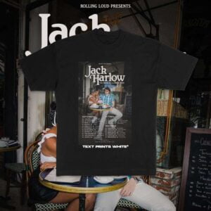 Jack Harlow T Shirt 2021 Creme De La Creme Casual Tour