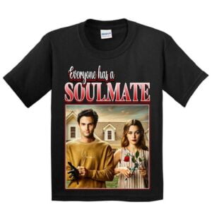 Joe Goldberg And Love Quinn Vintage Black T Shirt