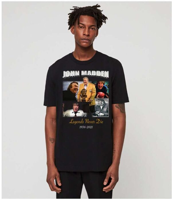 John Madden RIP T Shirt
